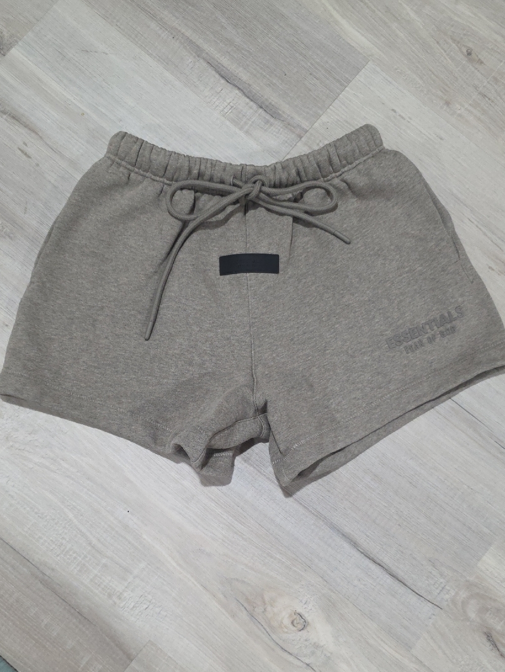 Fear of God Essentials Men's Athletic Shorts in Taupe Gray